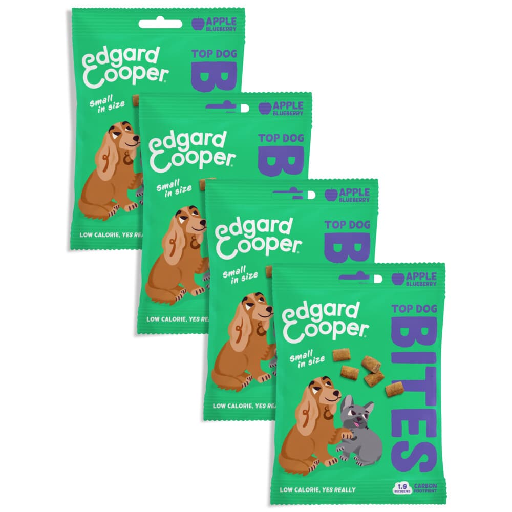 4x Edgard&Cooper Adult Bite S Appel 50 gr