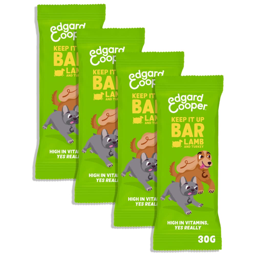 4x Edgard&Cooper Adult Bar Lam&Kalkoen 30 gr