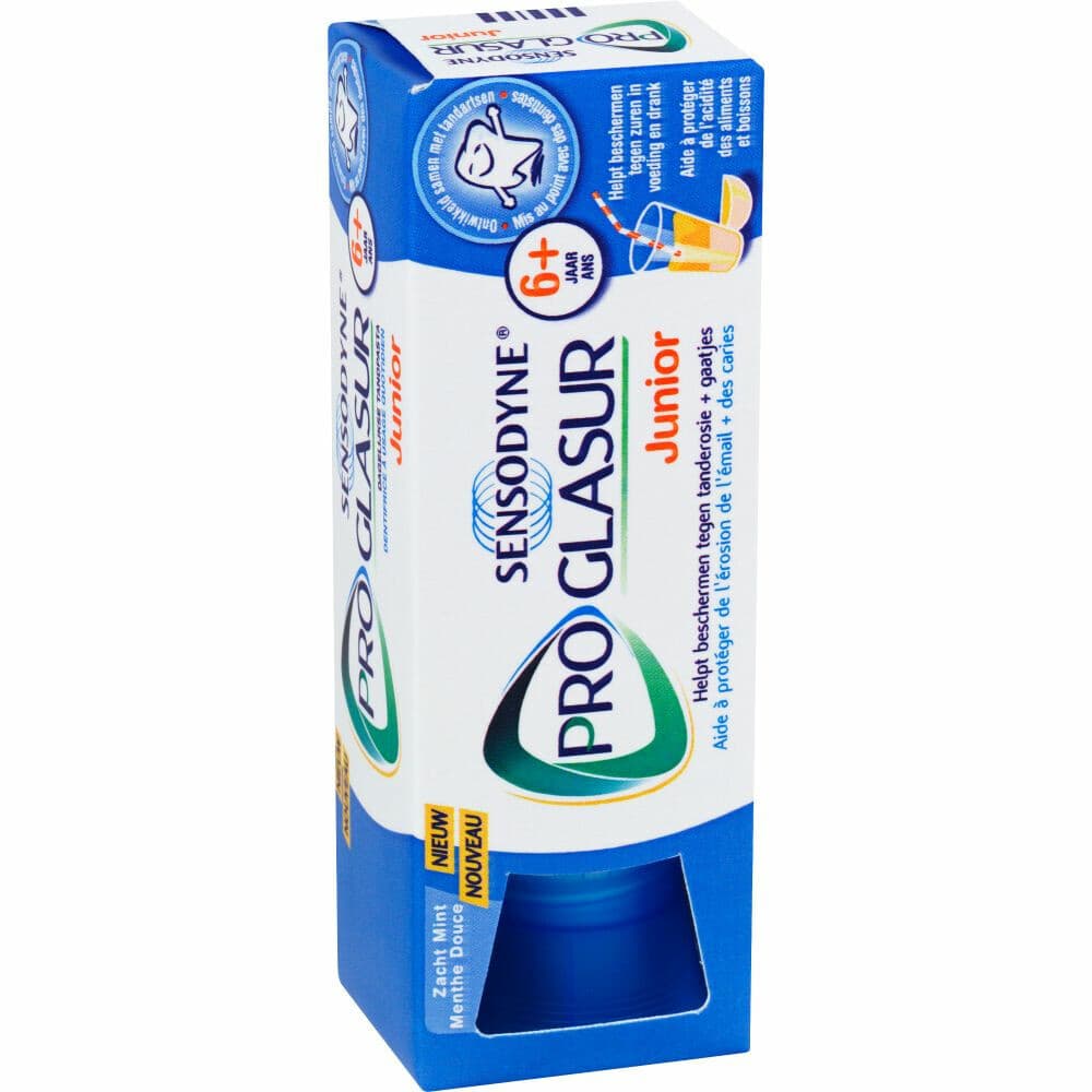 Sensodyne Tandpasta ProGlasur Junior 6+ jaar 50 ml