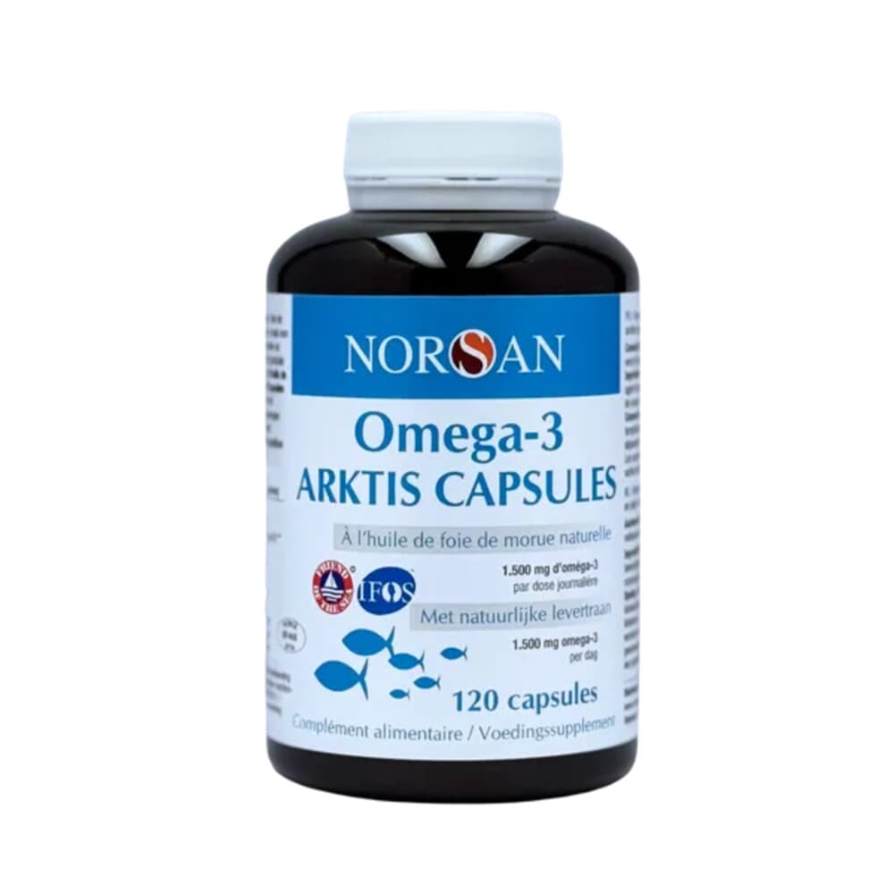 2x Norsan Omega 3 Arktis 120 capsules
