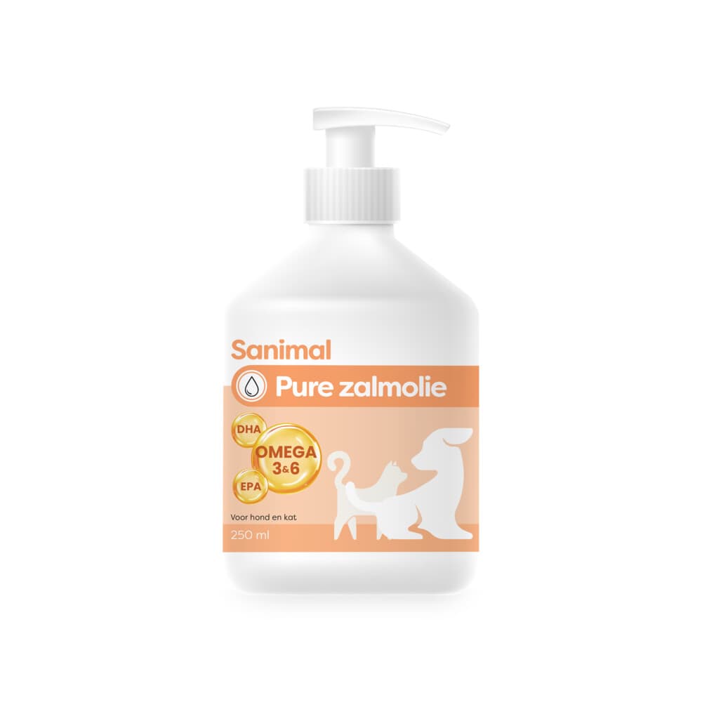 Sanimal Pure Zalmolie 250 ml
