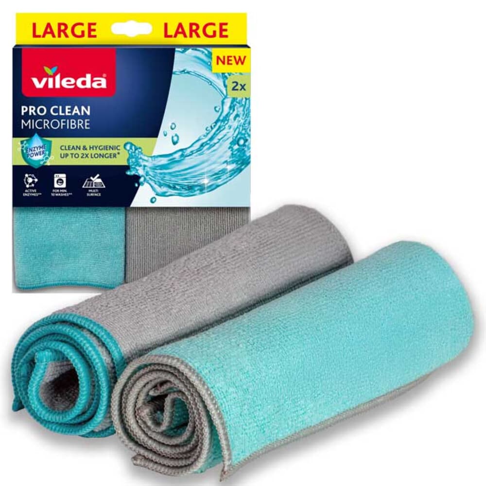 Vileda Microvezeldoek Pro Clean 2 stuks