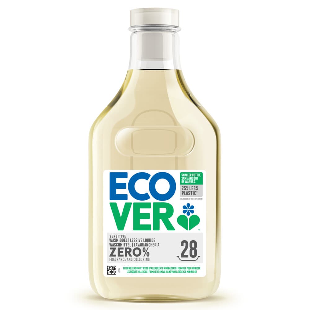 Ecover Vloeibaar Wasmiddel Zero 28 Wasbeurten 1 liter