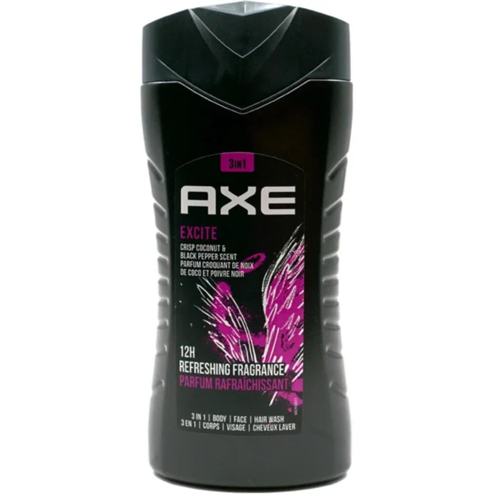Axe 3-in-1 Douchegel Excite 250 ml