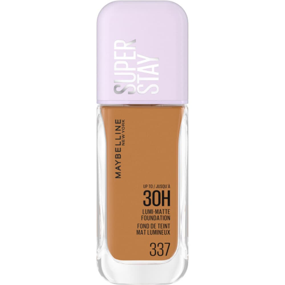 1+1 gratis: Maybelline Superstay Lumi Matte Foundation 337 35 ml