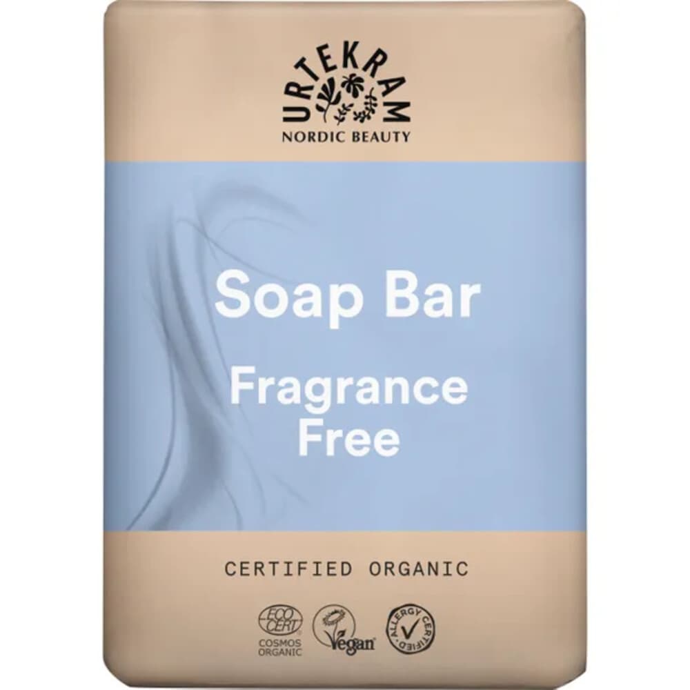 Urtekram Soap Bar Fragrance Free 100 gr