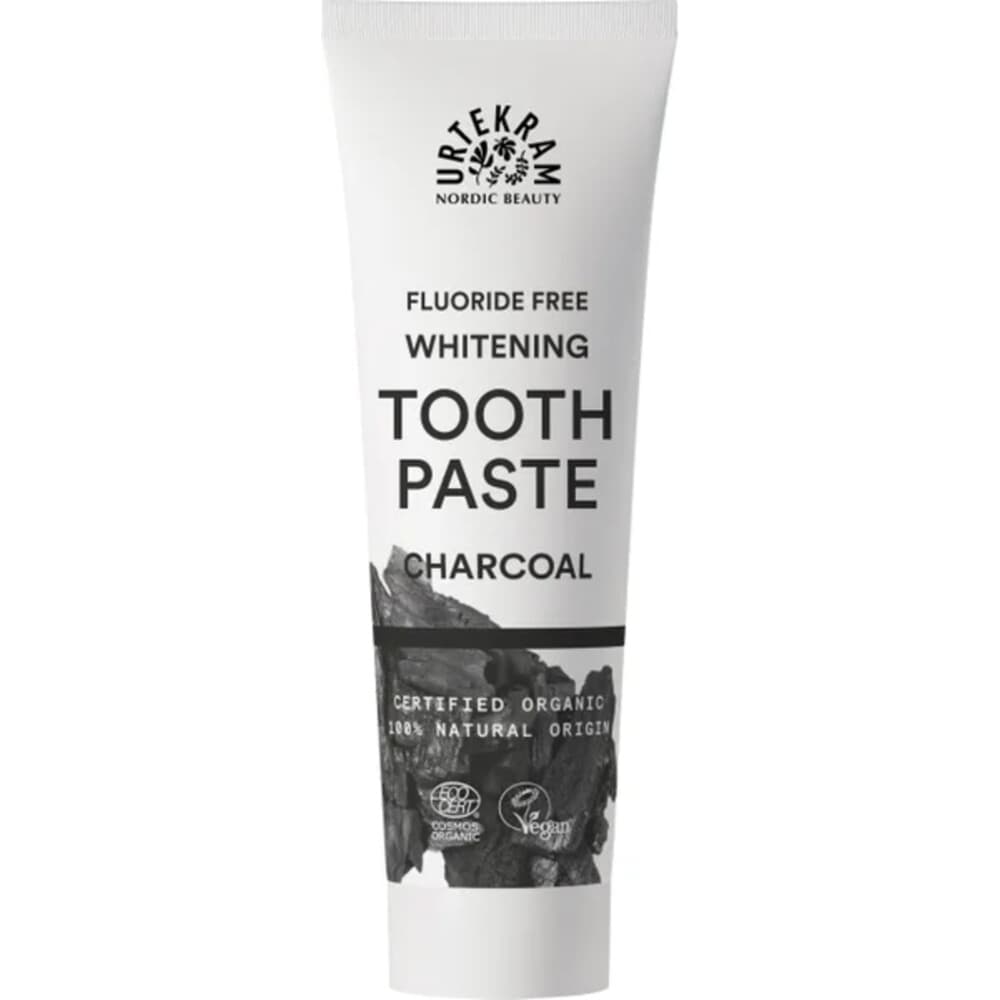 Urtekram Whitening Tooth Paste Charcoal 75 ml