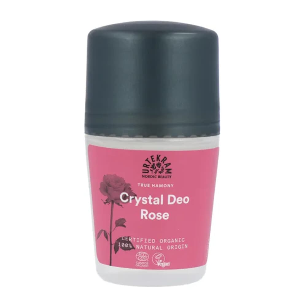 Urtekram Deoroller Crystal Rose 50 ml