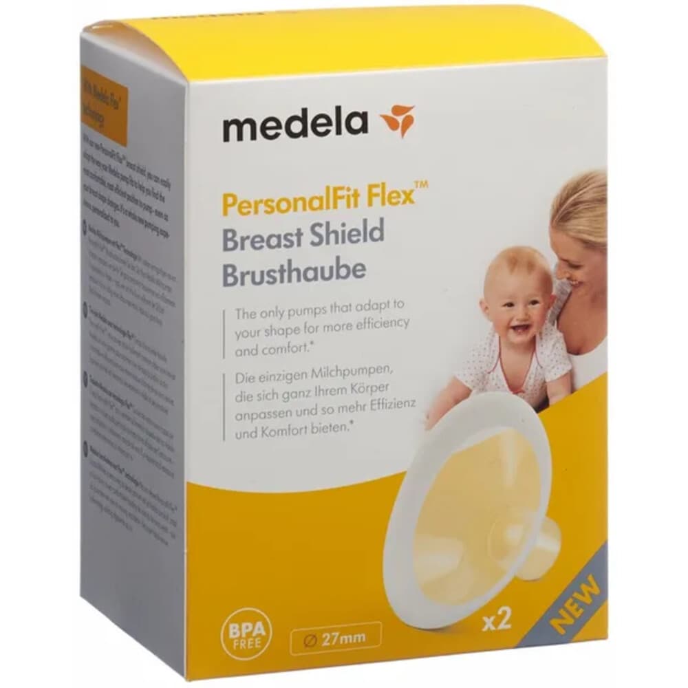 Medela Borstschild Personal Fit Flex Maat L 27mm 2 stuks