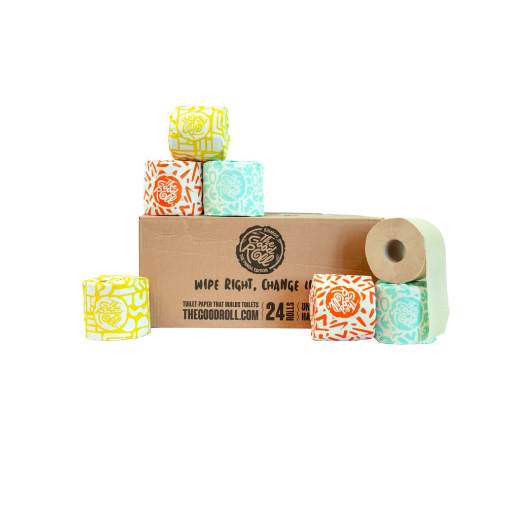 The Good Roll Toiletpapier Bamboe Panda Edition 24 stuks