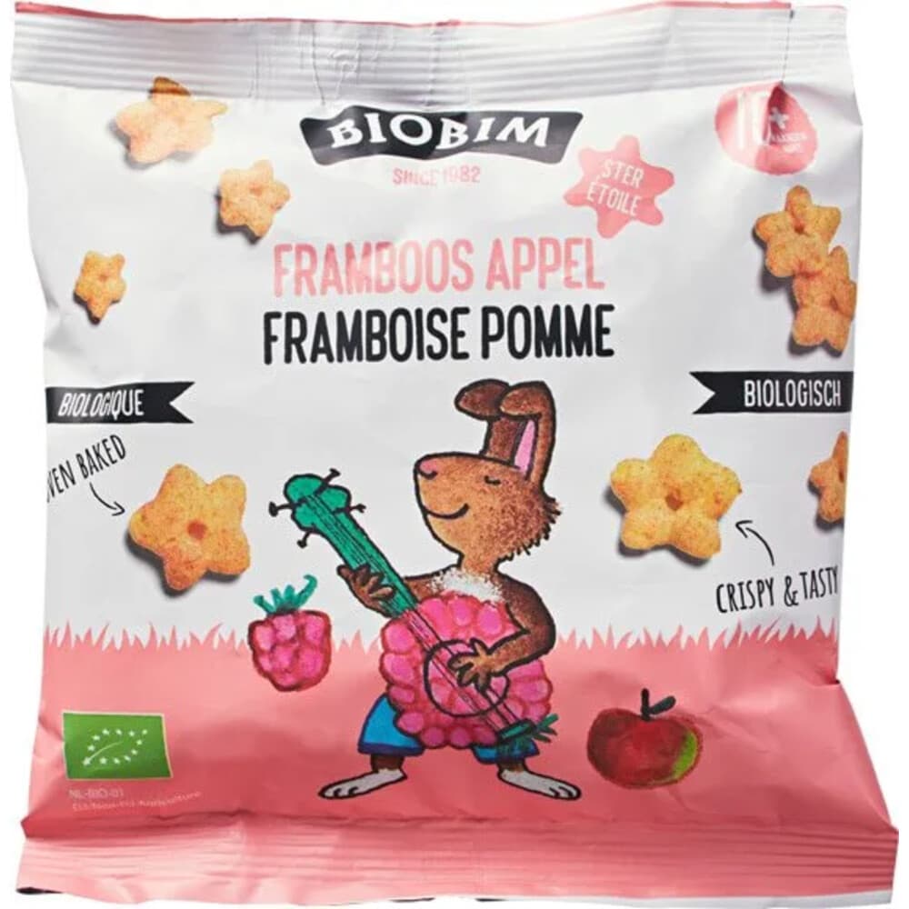 Biobim Maispuffs Sterretjes 10+ Bio 20 gr