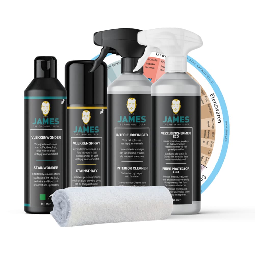 James Premium Set Producten Textiel 1450 ml