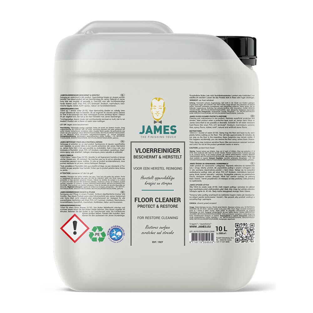 James Vloerreiniger Beschermt&Herstelt 10 liter