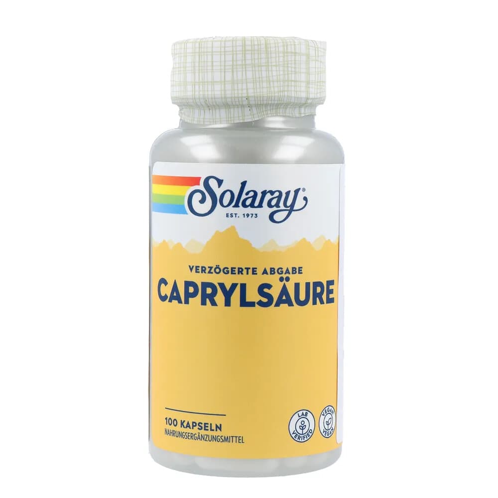 Solaray Caprylzuur 100 capsules