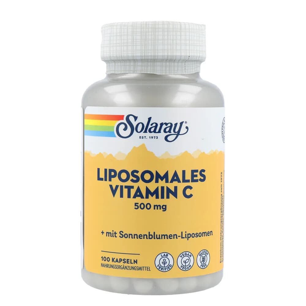 Solaray Vitamine C Liposomaal 500 mg 100 capsules