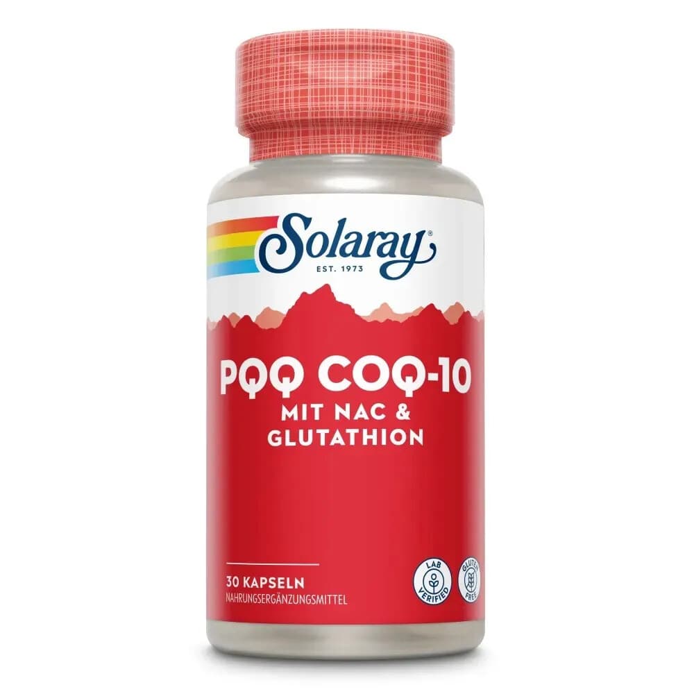 Solaray PQQ, CoQ10 met NAC&Glutathion 30 capsules