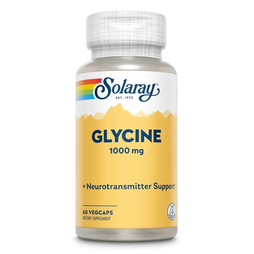 Solaray Glycine 1000 mg 60 vegacapsules