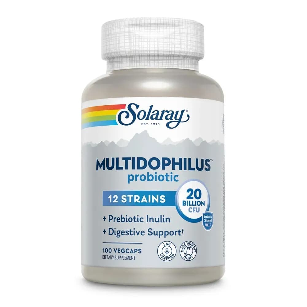 Solaray Multidophilus 12 Zuurstabiel 100 vegacapsules