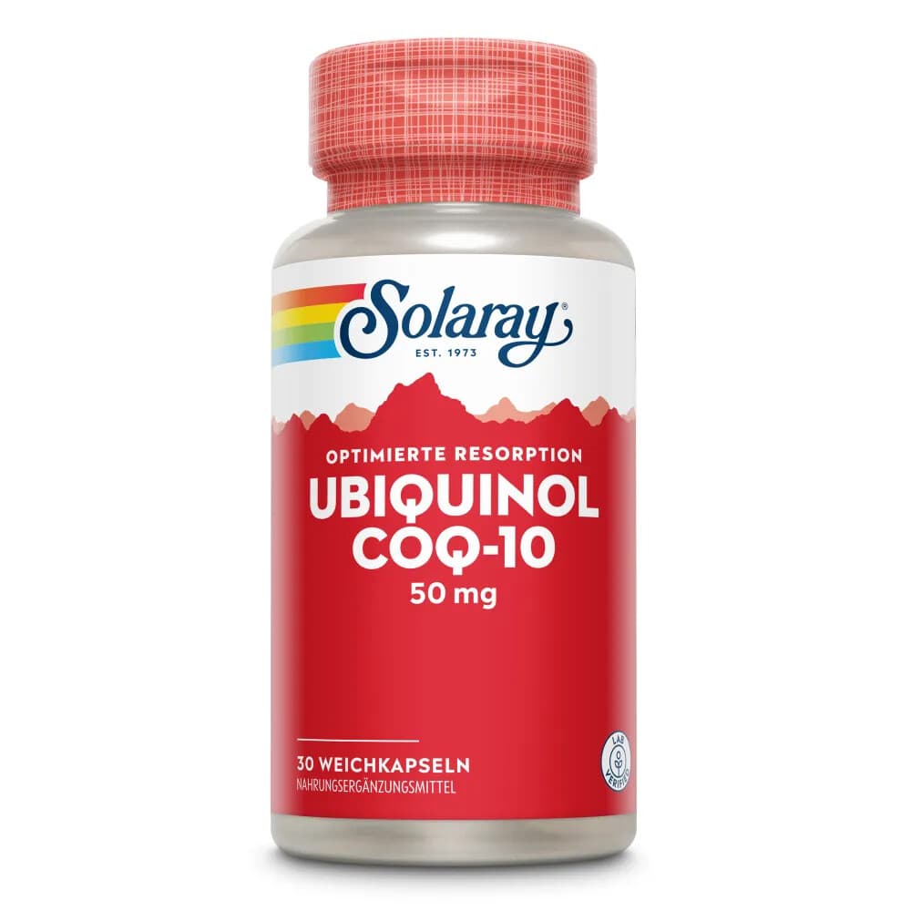 Solaray Ubiquinol CoQ10 50 mg 30 capsules