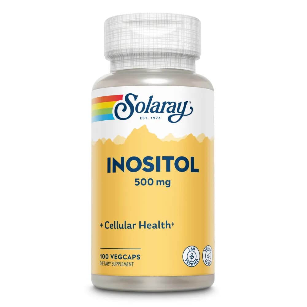Solaray Inositol 500mg 100 vegacapsules