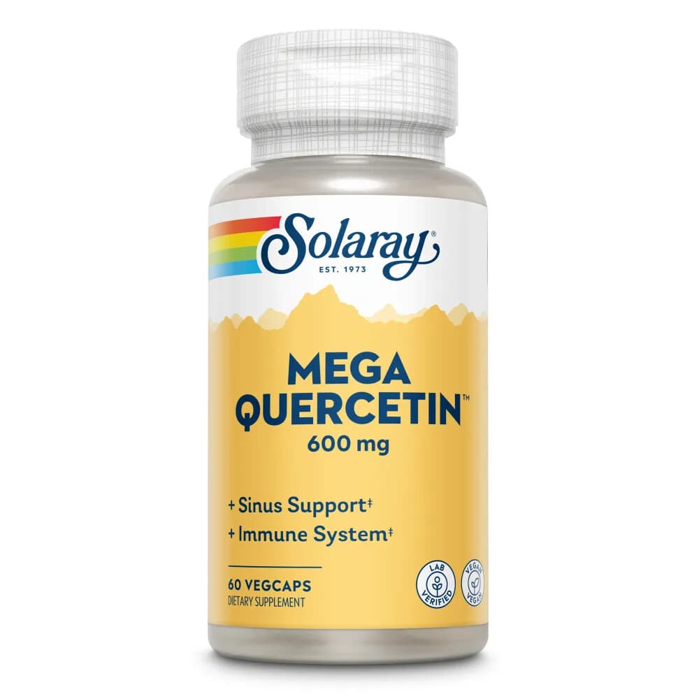 Solaray Mega Quercetine 600mg 60 vegacapsules