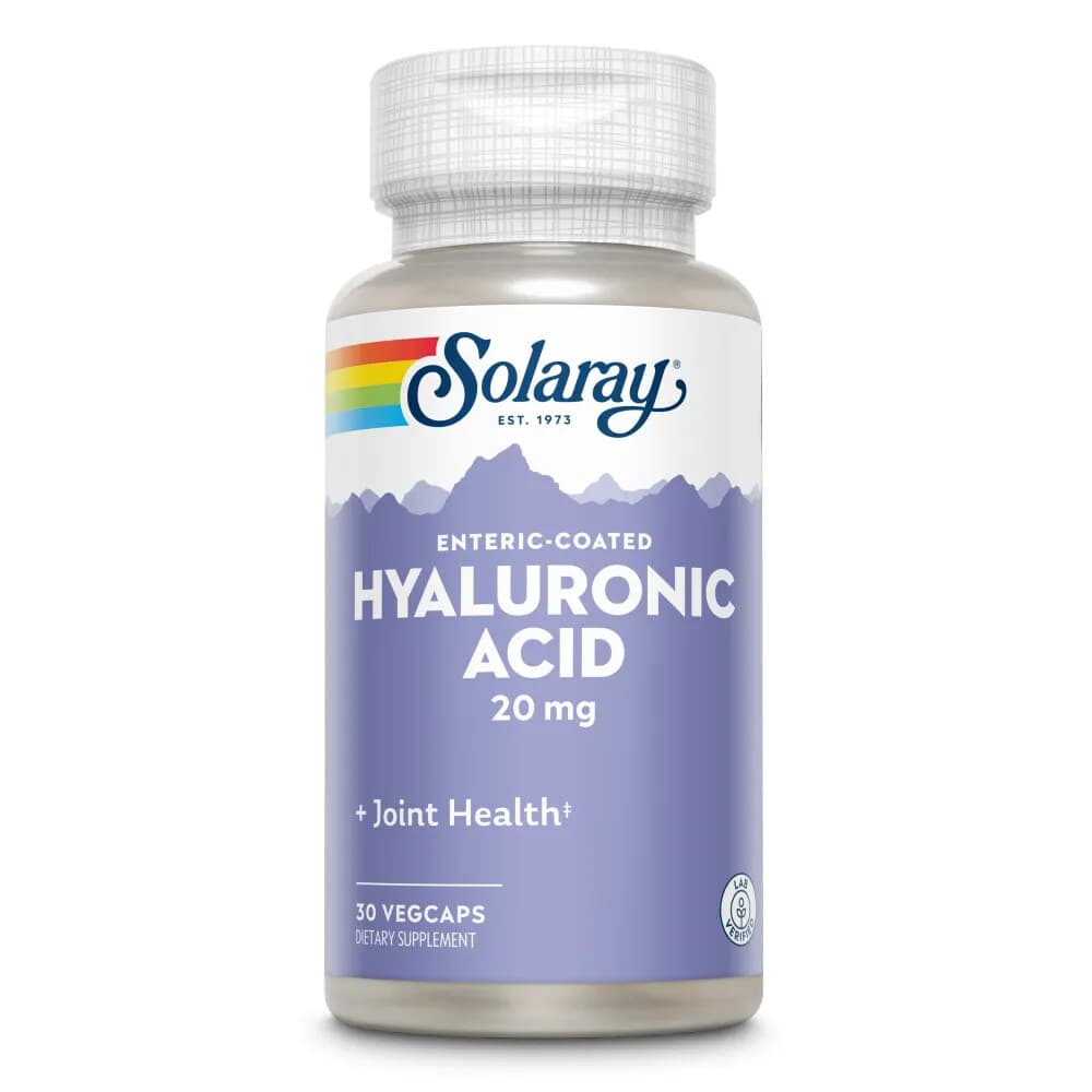 Solaray Hyaluronzuur 20mg 30 vegacapsules