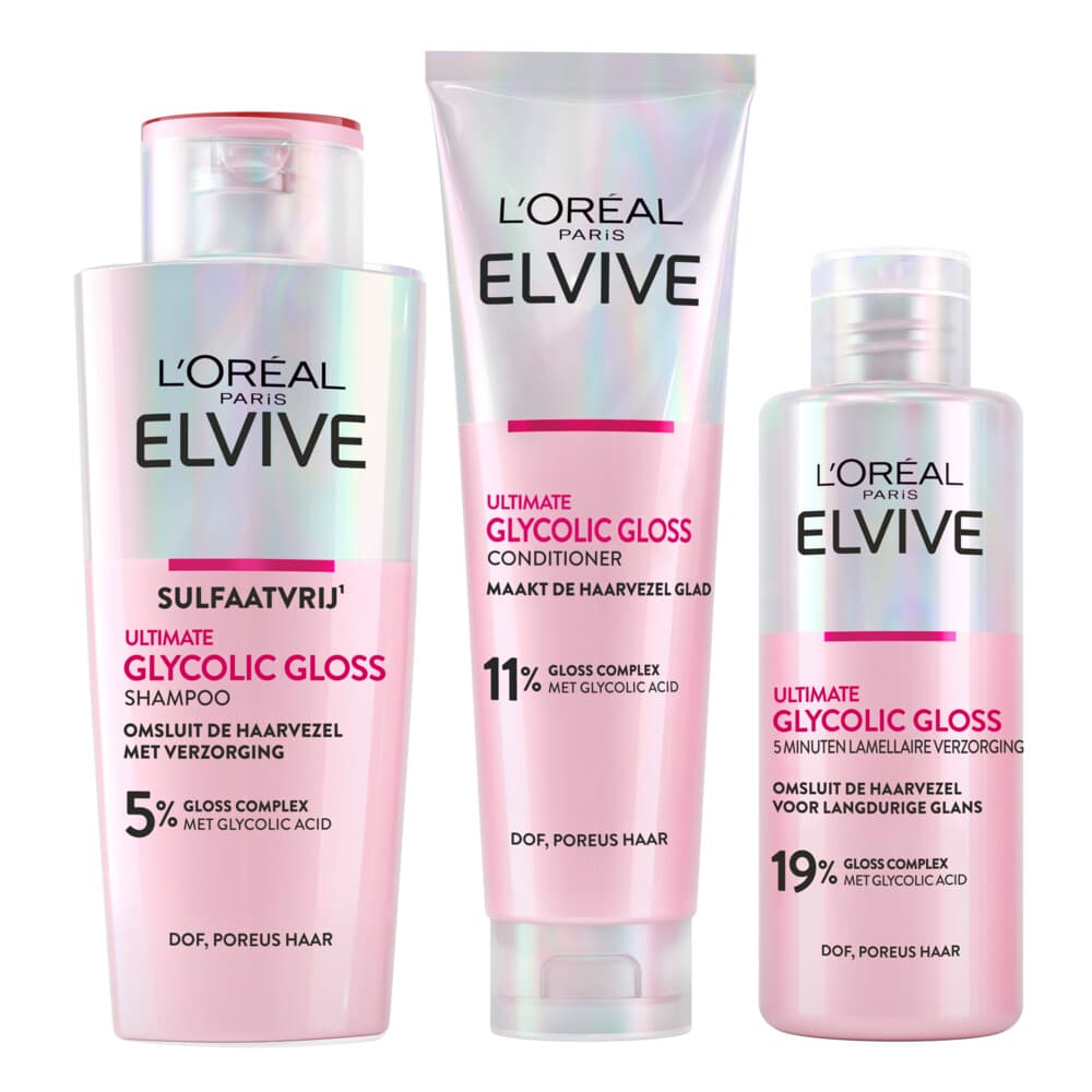 L'Oréal Elvive Glycolic Gloss Pakket