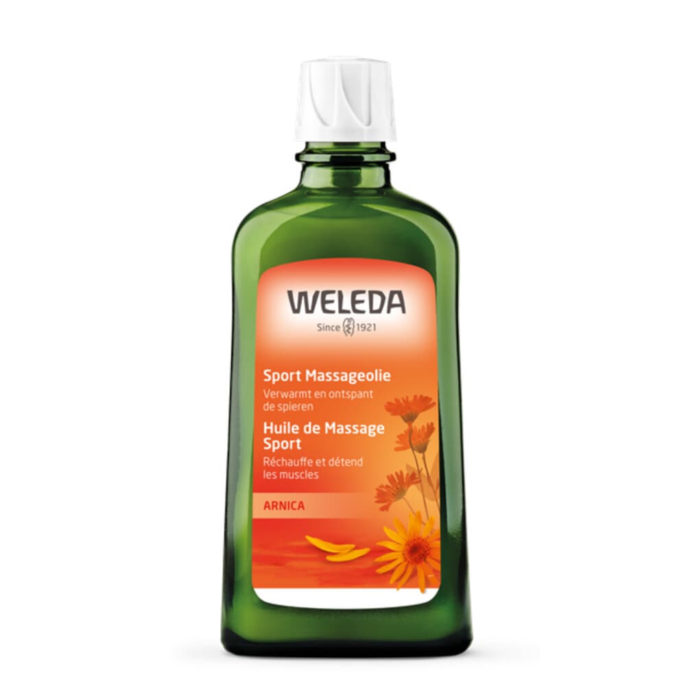 2e halve prijs: WELEDA Arnica Sport Massageolie 200 ml