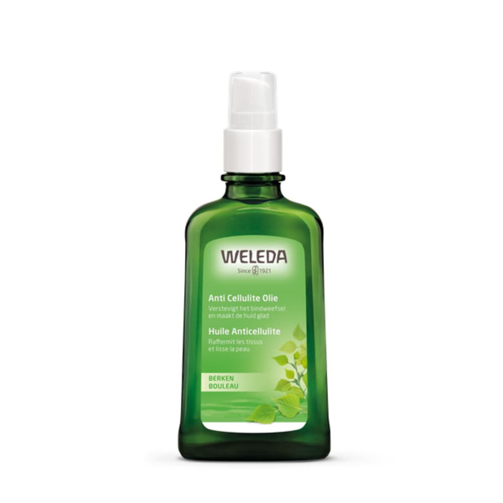 2e halve prijs: WELEDA Berken Anti Cellulite Olie 100 ml