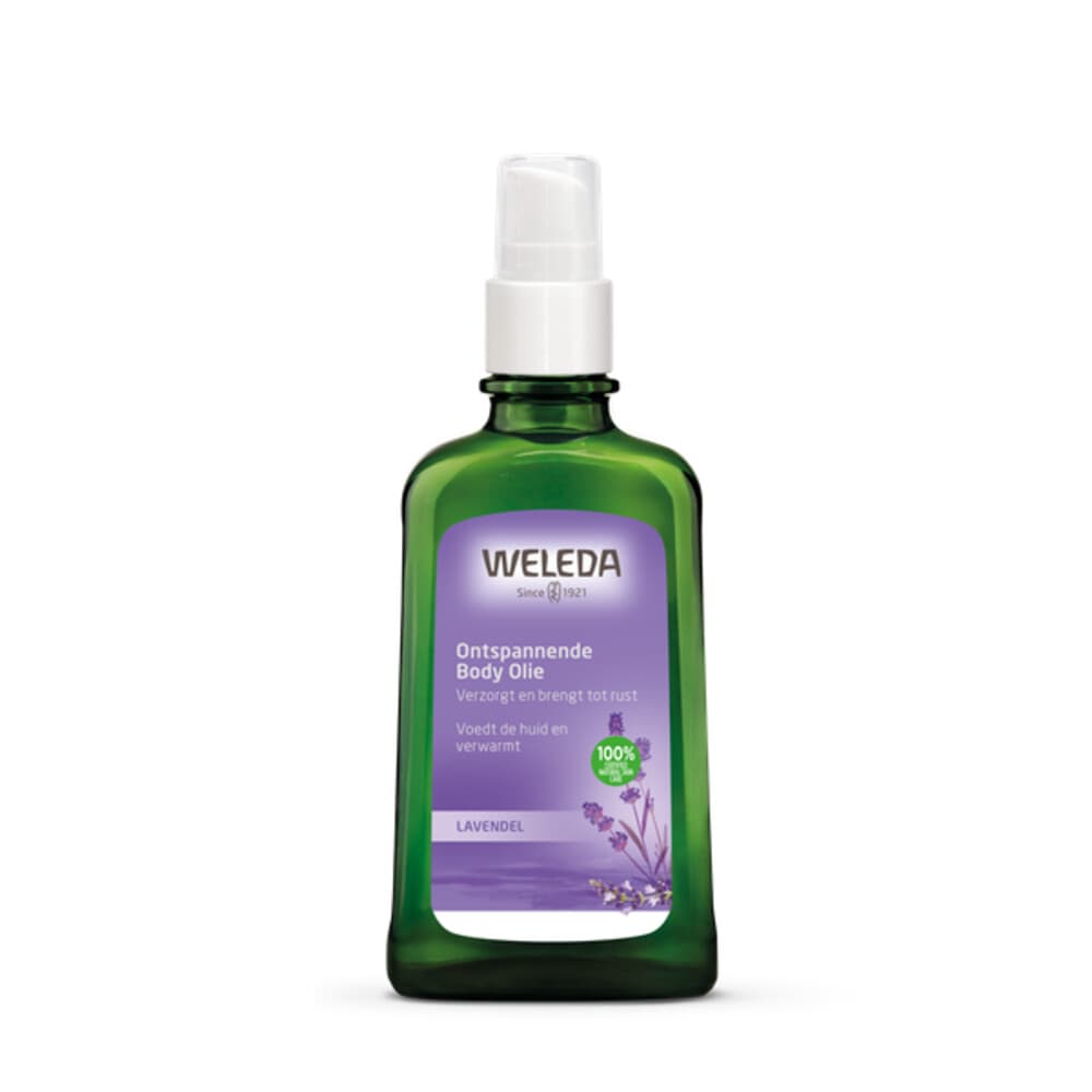2e halve prijs: WELEDA Lavendel Ontspannende Body Olie 100 ml