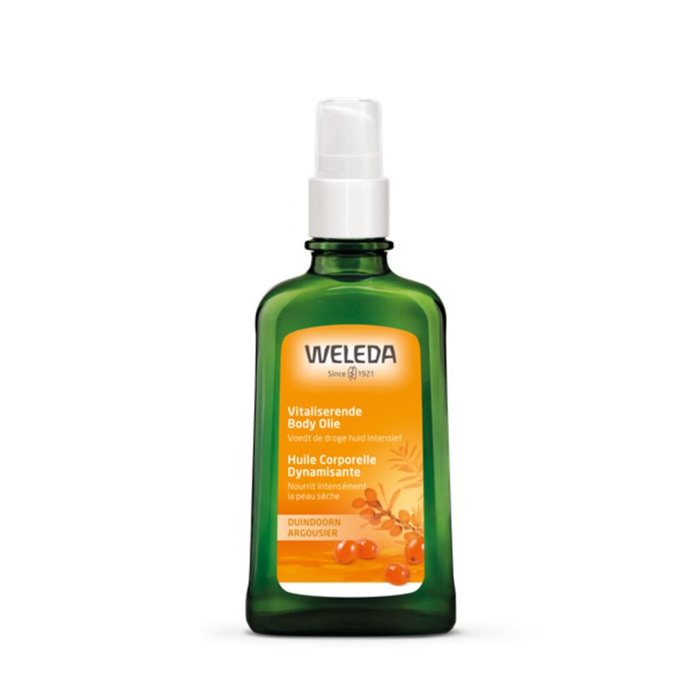 2e halve prijs: WELEDA Duindoorn Vitaliserende Body Olie 100 ml