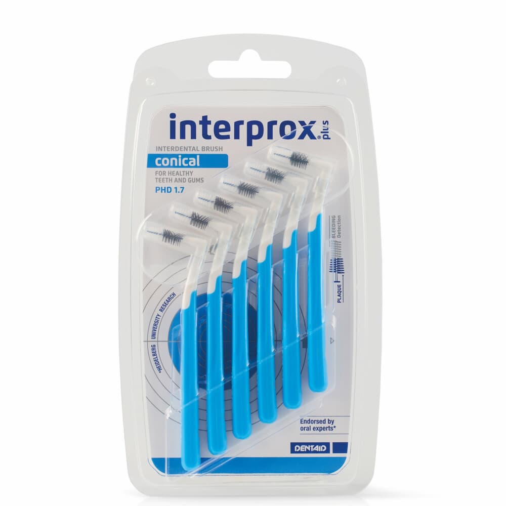 Interprox Ragers Plus Conical Blauw PHD 1.7 6 stuks