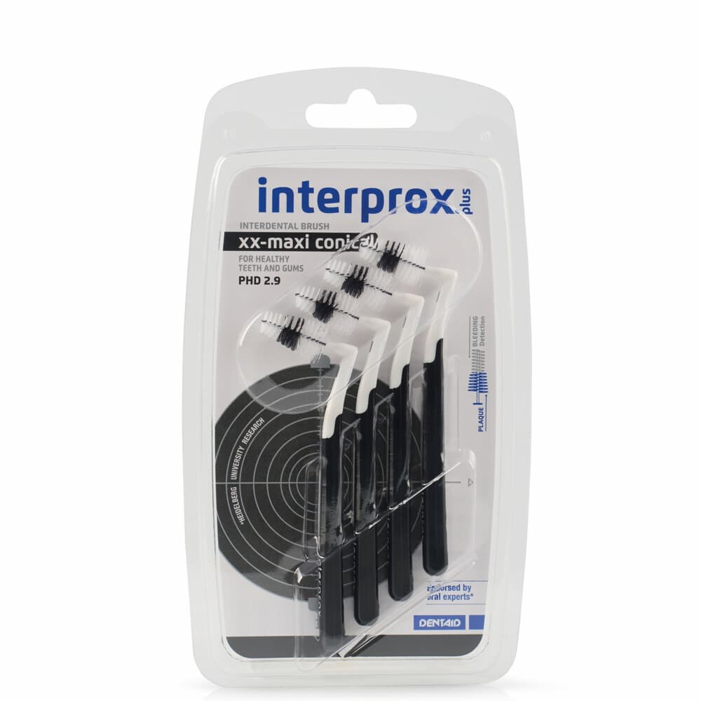 Interprox Ragers Plus XX-Maxi Conical Zwart PHD 2.9 4 stuks