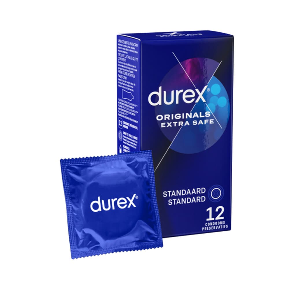 2x Durex Condooms Extra Safe 12 stuks