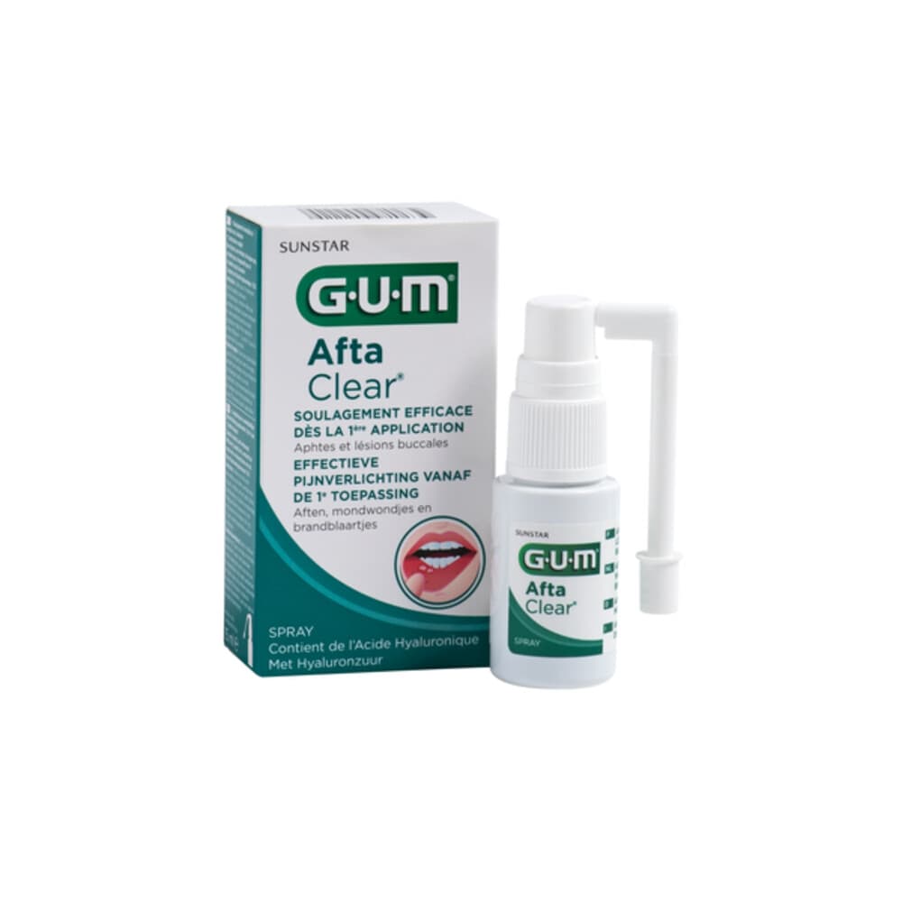 8x GUM AftaClear Spray 15 ml