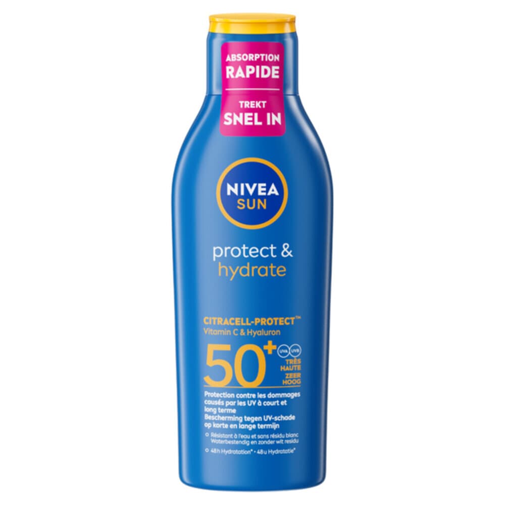 NIVEA Sun Protect&Hydrate Zonnemelk SPF 50+ 200 ml