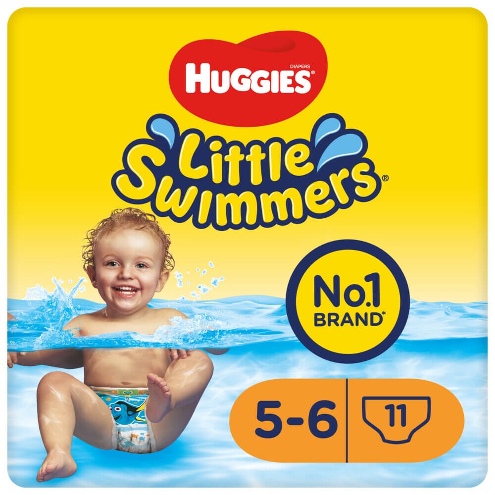 Huggies Little Swimmers Maat 5-6 (12-18 kg) 11 stuks