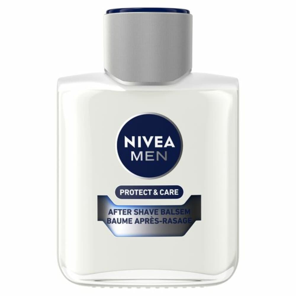 3x NIVEA Men Aftershave Balsem Protect&Care 100 ml