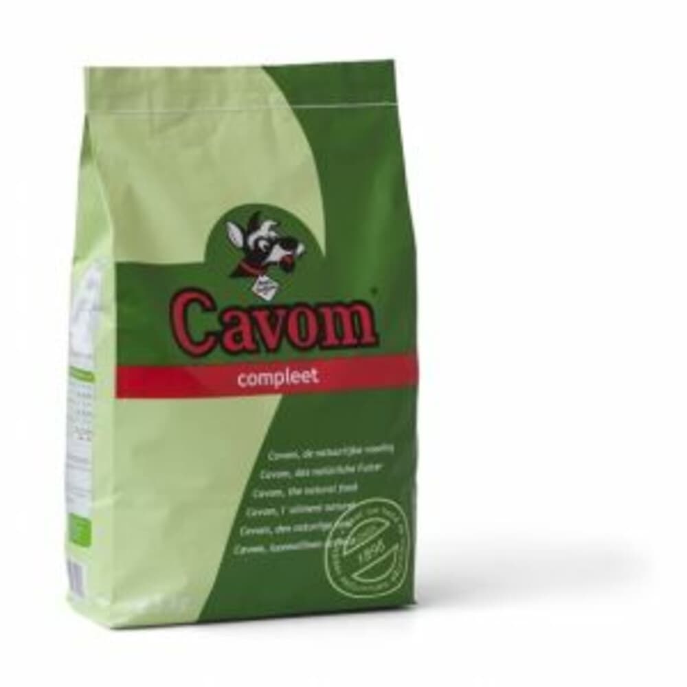 3x Cavom Hondenvoer Droog Compleet 5 kg