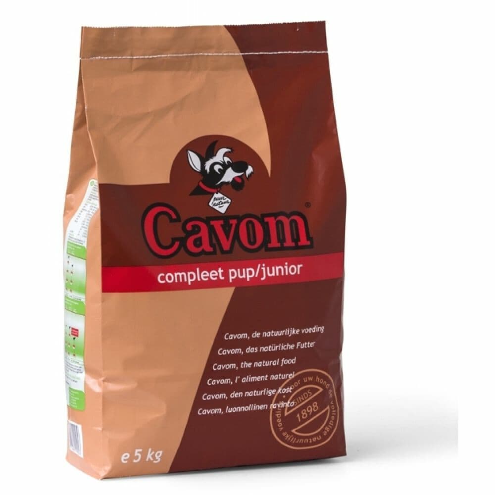 Cavom Hondenvoer Droog Compleet Pup - Junior 5 kg