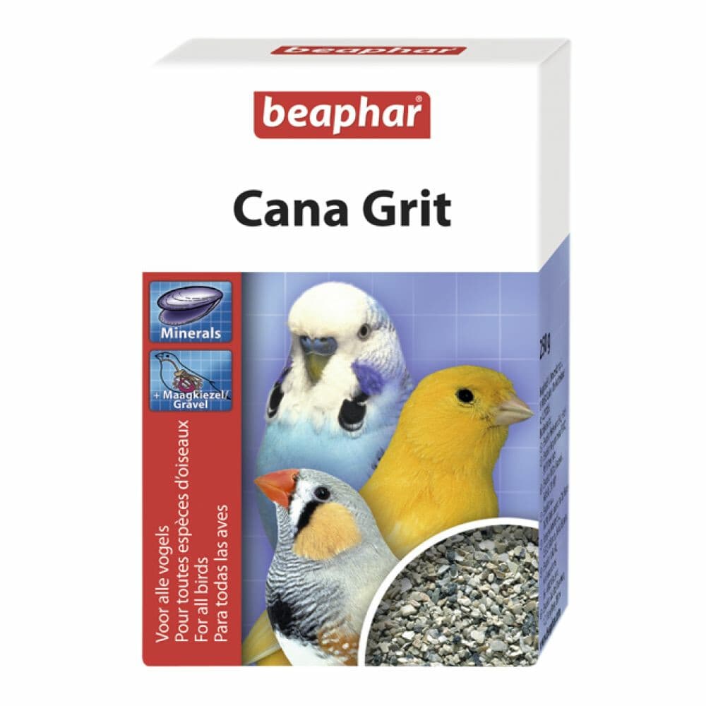 6x Beaphar Cana Grit Vogelvoer 225 gr