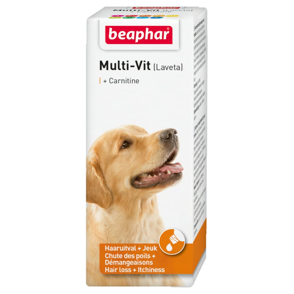 6x Beaphar Multi-Vit Hond 50 ml