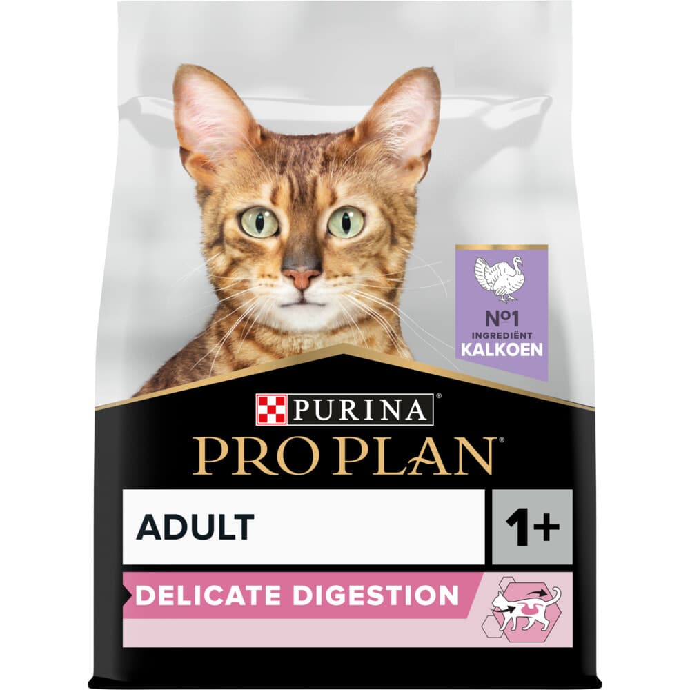Pro Plan Kattenvoer Droog Adult Delicate Digestion Kalkoen 1,5 kg
