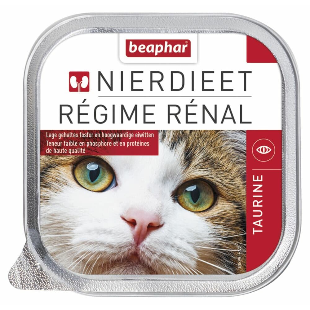 Beaphar Nierdieet Kattenvoer Nat Naturel 100 gr
