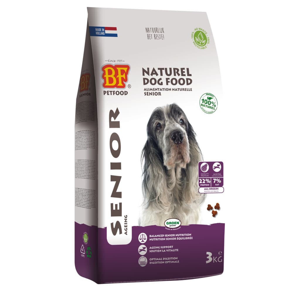 BF Petfood Senior Hondenvoer Souplesse 3 kg