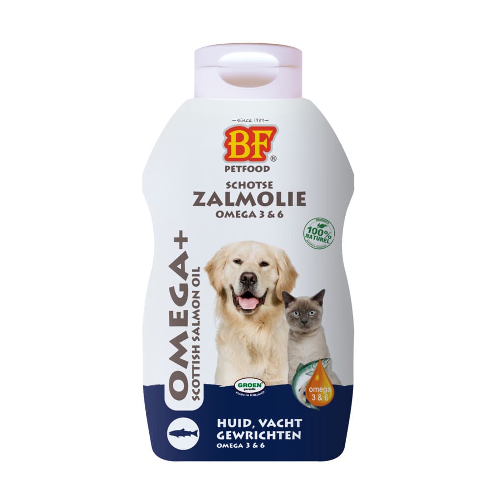 BF Petfood Zalmolie 500 ml