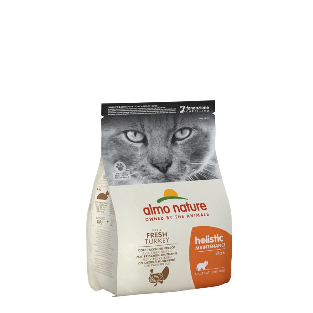 Almo Nature Holistic Kattenvoer Kalkoen 2 kg