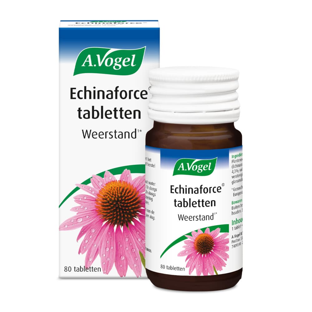 Gratis Verzending: A.Vogel Echinaforce Weerstand 80 tabletten