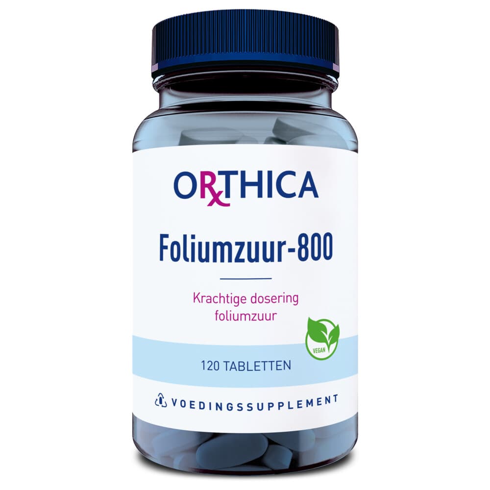 Gratis Verzending: Orthica Foliumzuur-800 120 tabletten