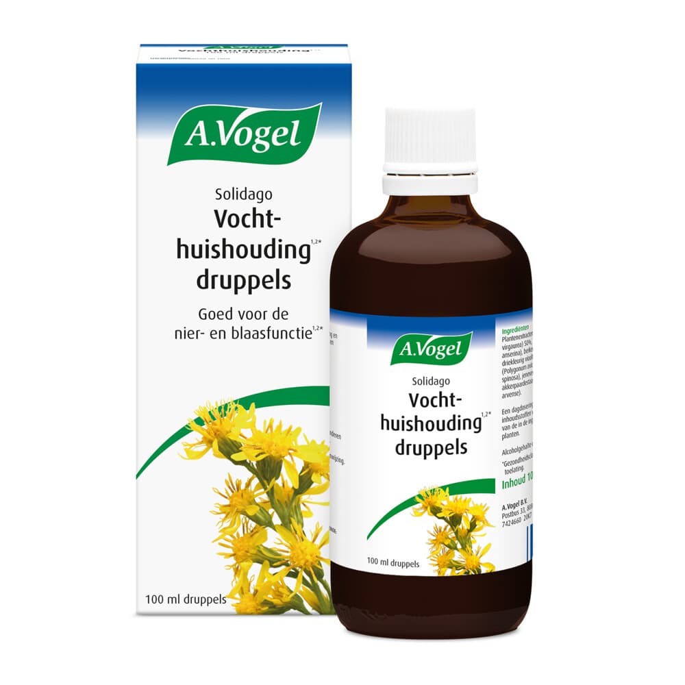 Gratis Verzending: A.Vogel Solidago Vochthuishouding 100 ml